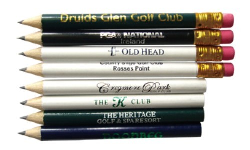 Wooden Golf Pencils