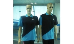 silicon printing pique polo shirts