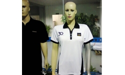 printing with applique dry fit polo shirts